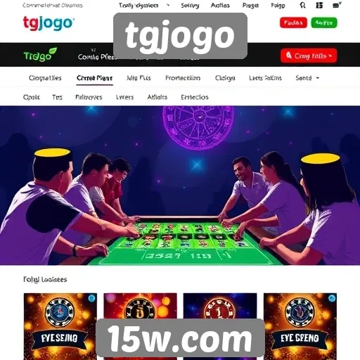 crescimento da comunidade de jogadores no site tgjogo