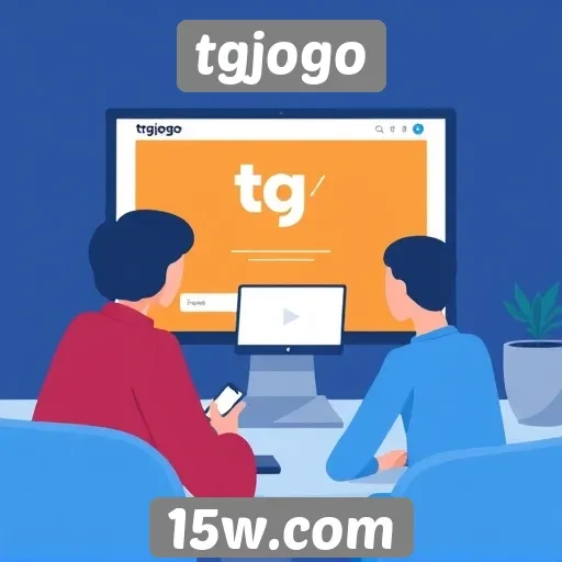 experiência do usuário no site tgjogo